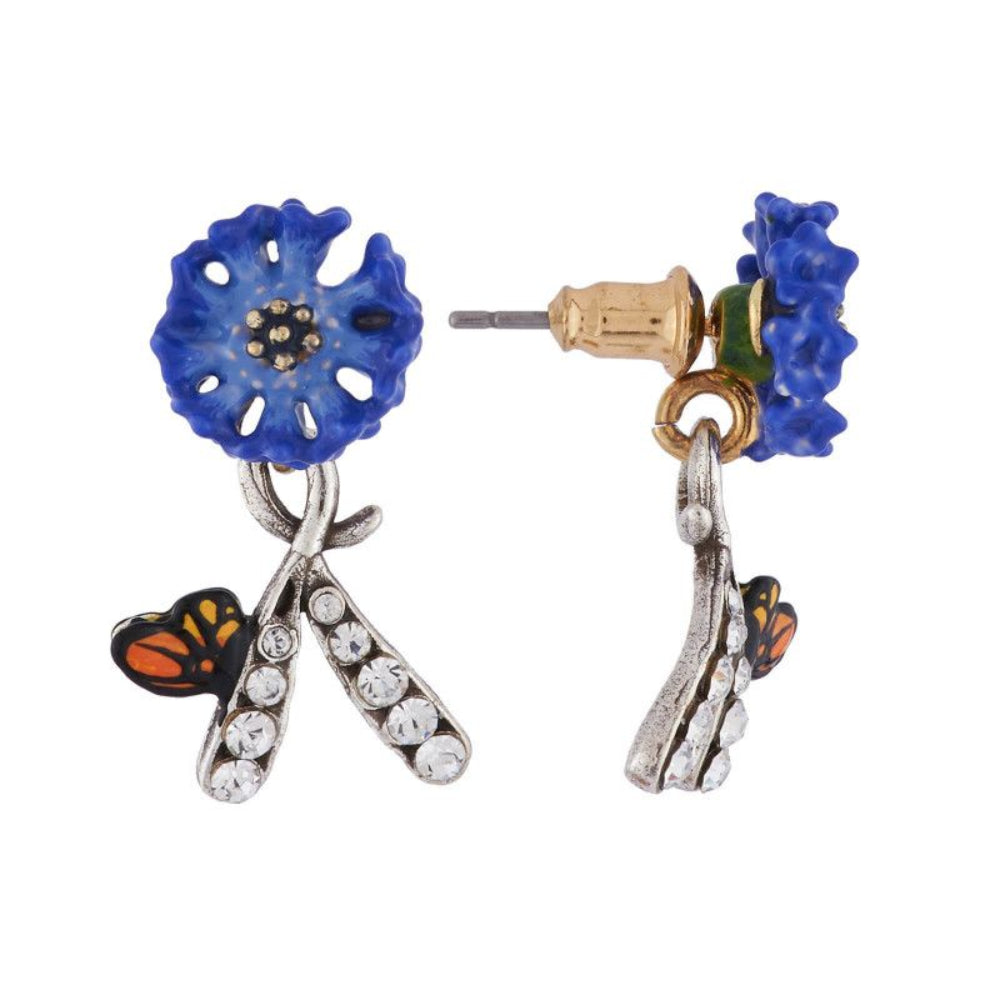 Les Nereides Cornflower And Charms Earrings | Accessories | Earrings | Fashion Jewellery | Our Exclusives | Women | Women Earrings | Womens Les Nereides Cornflower And Charms Earrings | Accessories | Earrings | Fashion Jewellery | Our Exclusives | Women | Women Earrings | Womens