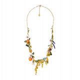 Les Nereides Multi Element Of The Provence Garden Collar Necklace