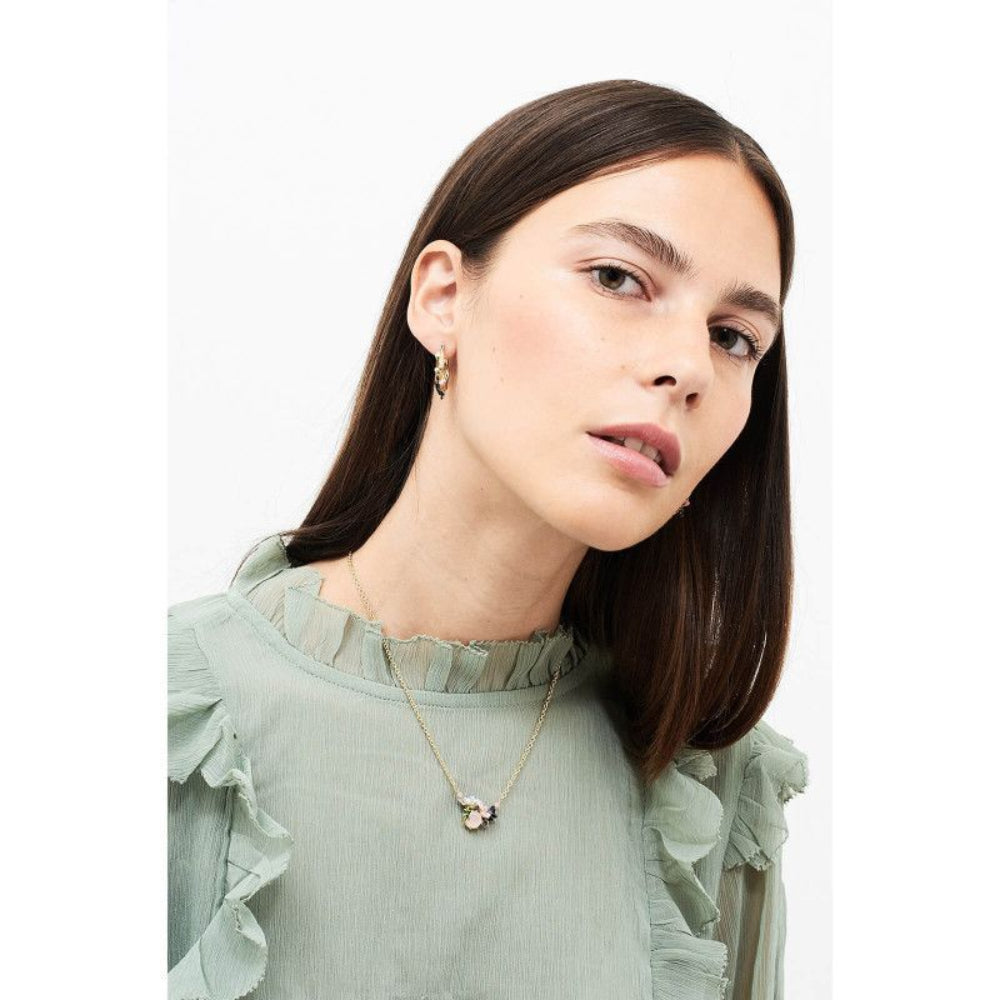 Les Nereides Necklace With Faceted Glass And Small Flowers | Accessories | Fashion Jewellery | Necklace | Our Exclusives | Women | Women Necklaces | Womens Les Nereides Necklace With Faceted Glass And Small Flowers | Accessories | Fashion Jewellery | Necklace | Our Exclusives | Women | Women Necklaces | Womens