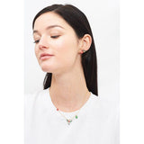 Les Nereides Hummimngbird And Exotic Flower Stud Earrings - Blue Salon