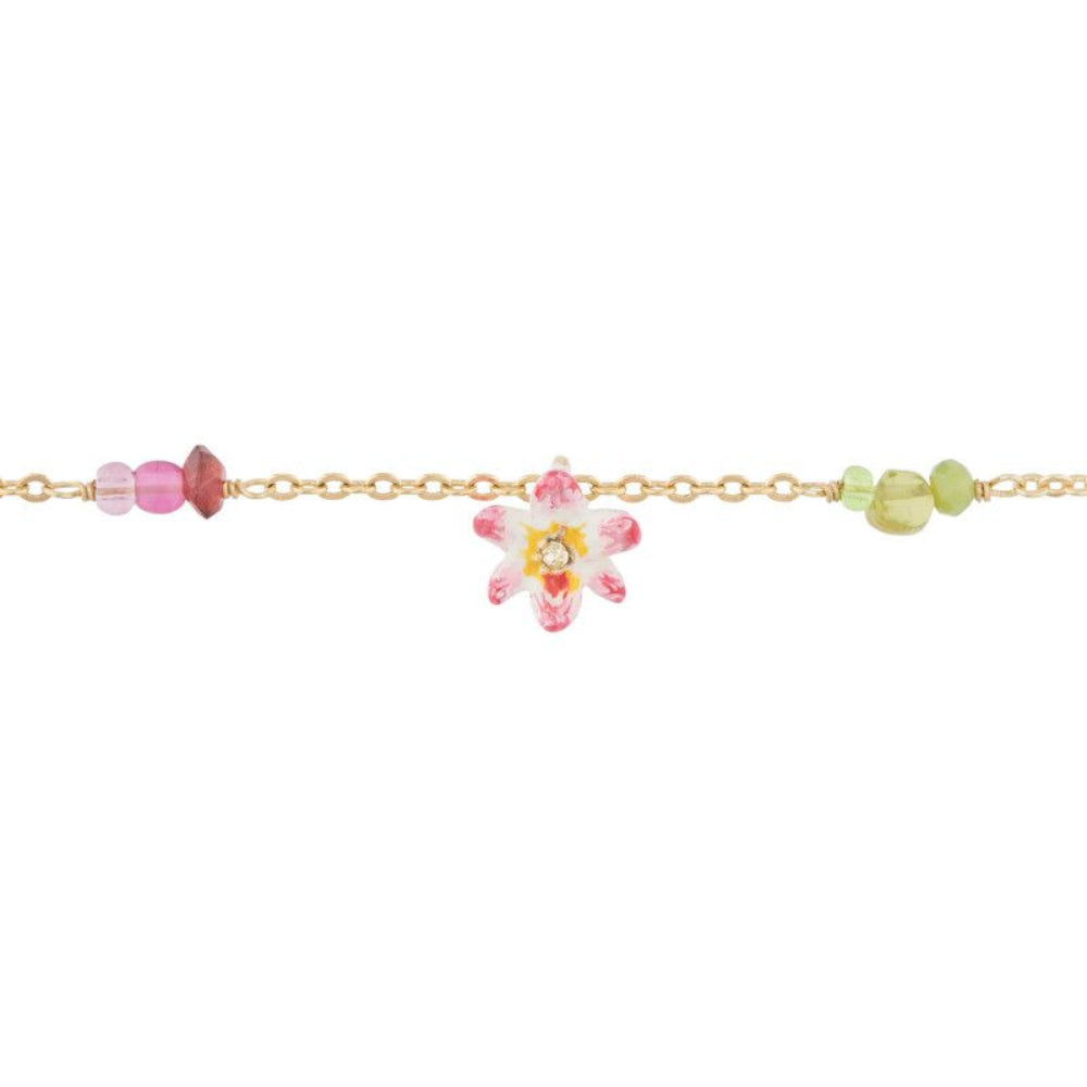 Les Nereides Tropical Flower And Crysal Beads Charms Bracelet | Accessories | Bracelet | Braceletes | Fashion Jewellery | Ladies bracelet | Our Exclusives | Women | Womens Les Nereides Tropical Flower And Crysal Beads Charms Bracelet | Accessories | Bracelet | Braceletes | Fashion Jewellery | Ladies bracelet | Our Exclusives | Women | Womens