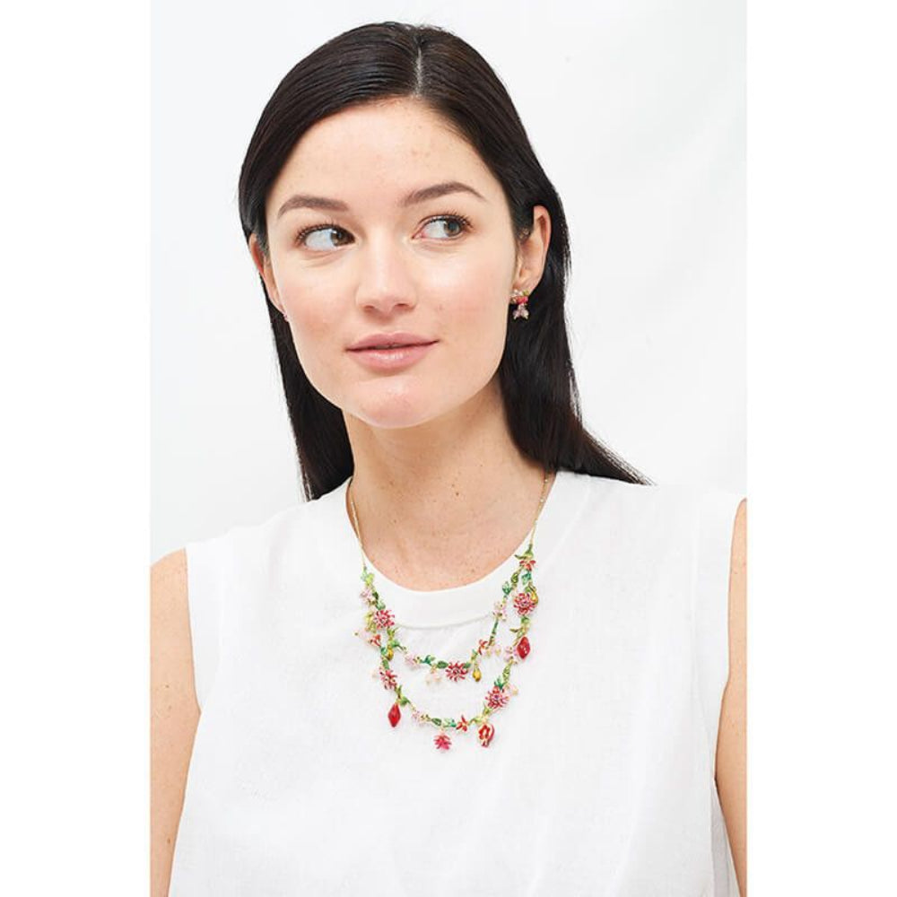 Les Nereides Tropical Garden Two Rows Necklace | Accessories | Fashion Jewellery | Necklace | Our Exclusives | Women | Women Necklaces | Womens Les Nereides Tropical Garden Two Rows Necklace | Accessories | Fashion Jewellery | Necklace | Our Exclusives | Women | Women Necklaces | Womens