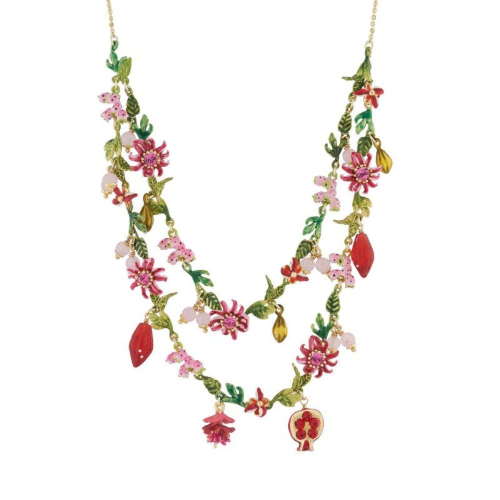 Les Nereides Tropical Garden Two Rows Necklace | Accessories | Fashion Jewellery | Necklace | Our Exclusives | Women | Women Necklaces | Womens Les Nereides Tropical Garden Two Rows Necklace | Accessories | Fashion Jewellery | Necklace | Our Exclusives | Women | Women Necklaces | Womens