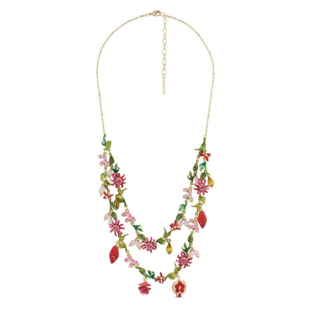 Les Nereides Tropical Garden Two Rows Necklace | Accessories | Fashion Jewellery | Necklace | Our Exclusives | Women | Women Necklaces | Womens Les Nereides Tropical Garden Two Rows Necklace | Accessories | Fashion Jewellery | Necklace | Our Exclusives | Women | Women Necklaces | Womens