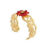 Les Nereides Poppy Cuff Bracelet Size S