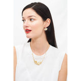 Les Nereides,Daisy Pendant Necklace,One Size
