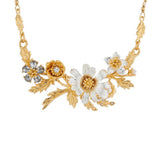 Les Nereides,Daisy Pendant Necklace,One Size