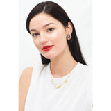 Les Nereides,Buttercup And Ears Of Wheat Necklace,One Size