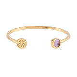 Les Nereides Bee And Spiritualty Stone Lucky Bangle Size L