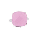 Les Nereides Pink Square Stone La Diamantine Ring