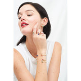 Les Nereides,Cosmos And Carved Crystal Adjustable Ring,One Size