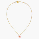 LES NEREIDES Hibiscus Pendant Necklace