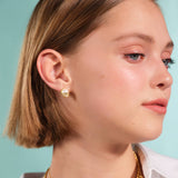 LES NEREIDES Cultured Pearls And Rope Post-Earrings