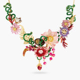 LES NEREIDES Interstellar Bouquet Statement Necklace