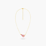 LES NEREIDES Lupine And Lotus Flower Statement Necklace