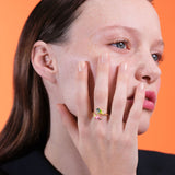 Les Nereides Dazzling Discretion Adjustable Ring