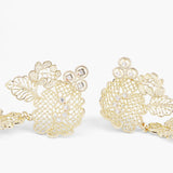 Les Nereides Gold Thread Earrings