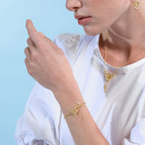Les Nereides Gold Thread Fine Bracelet