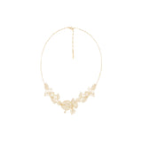 Les Nereides Gold Thread Statement Necklace