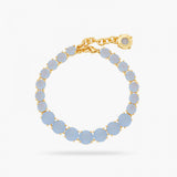 Les Nereides Sky Blue Diamantine Single-Row Luxury Bracelet