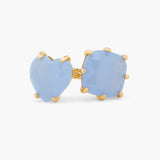 Les Nereides Sky Blue Diamantine Adjustable You And Me Ring