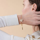 Les Nereides Gold Iris Fine Bracelet