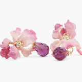 Les Nereides Bearded Iris Post Earrings
