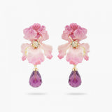Les Nereides Bearded Iris Post Earrings