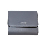 Lipault By The Seine Compact Wallet Magnetic Grey - Blue Salon