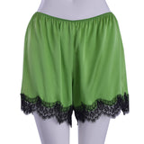 Lala Rose Nightwear Short Green XL