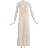 XL لالا روز قميص نوم قصير شارلين لون العاج مقاس