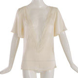 M لالا روز قميص نوم لون أسود مقاس