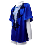 M لالا روز قميص نوم لون أسود مقاس