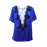 M لالا روز قميص نوم لون أسود مقاس