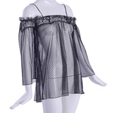 Lala Rose Calista Top Black Small