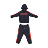 Lanvin Kids Navy Blue Jogging Suit SS22