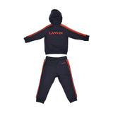 Lanvin Kids Navy Blue Jogging Suit SS22