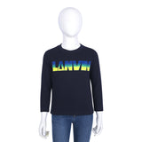 Lanvin Kids Navy T-Shirt Ls