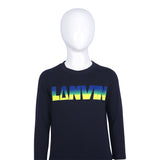 Lanvin Kids Navy T-Shirt Ls