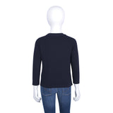 Lanvin Kids Navy T-Shirt Ls