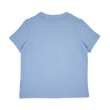 Lanvin Kids Logo Print Blue T-Shirt SS22