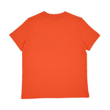 Lanvin Kids  Logo Print Orange T-Shirt SS22