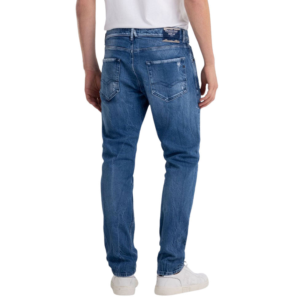 Replay Men's Slim Tapered fit Mickym Jeans