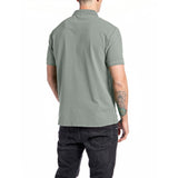 Replay Men's Piqué polo T-shirt with print