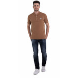 Replay Men's Piqué polo T-shirt with print