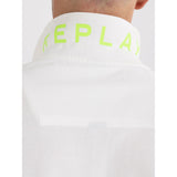 Replay Men's Piqué polo T-shirt with print