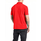 Replay Men's Piqué polo T-shirt with print