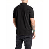 Replay Men's Piqué polo T-shirt with print