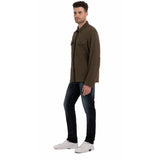 Replay Men's Fleece Shirt With Zipper