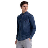 Replay Men's Denim Shirt With Pockets